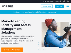 'onelogin.com' screenshot