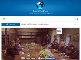 'onenewspage.com' screenshot