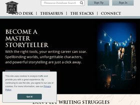 'onestopforwriters.com' screenshot