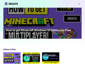 'onhaxpk.net' screenshot