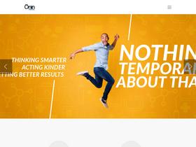 'oninstaffing.com' screenshot