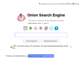 'onionsearchengine.com' screenshot