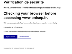 'onisep.fr' screenshot