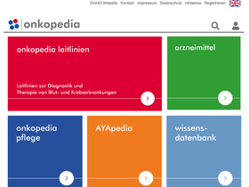 'onkopedia.com' screenshot