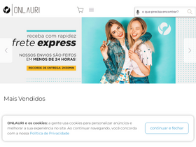 'onlauri.com.br' screenshot