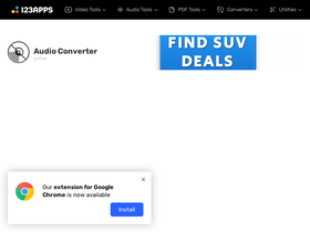 'online-audio-converter.com' screenshot