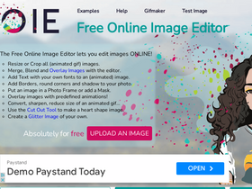 'online-image-editor.com' screenshot