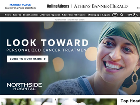 'onlineathens.com' screenshot