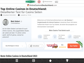 'onlinecasinosdeutschland.com' screenshot