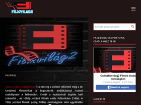 'onlinefilmvilag2.eu' screenshot
