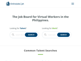 'onlinejobs.ph' screenshot