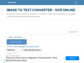 'onlineocr.net' screenshot