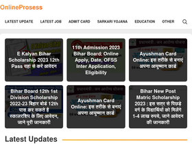 'onlineprosess.com' screenshot