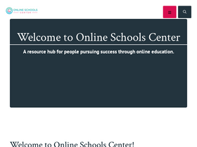 'onlineschoolscenter.com' screenshot