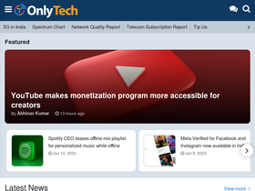 'onlytech.com' screenshot