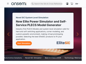 'onsemi.com' screenshot