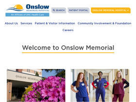 'onslow.org' screenshot