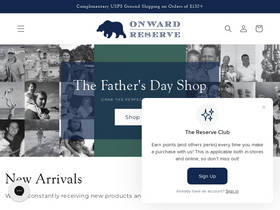 'onwardreserve.com' screenshot