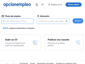 'opcionempleo.com' screenshot
