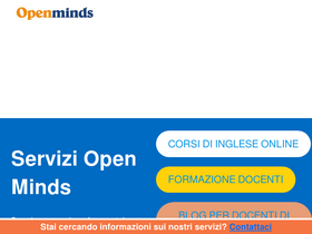 'open-minds.it' screenshot