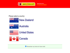 'open2view.com' screenshot