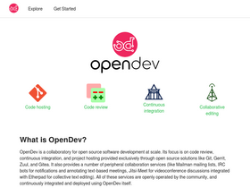 'opendev.org' screenshot