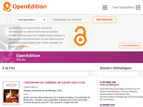 'openedition.org' screenshot
