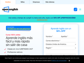 'openenglish.com' screenshot