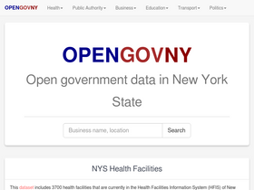 'opengovny.com' screenshot