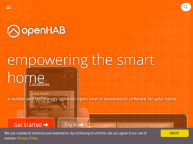 'openhab.org' screenshot