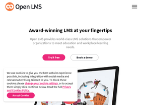 'openlms.net' screenshot