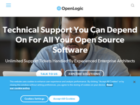 'openlogic.com' screenshot