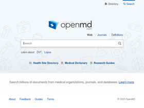 'openmd.com' screenshot