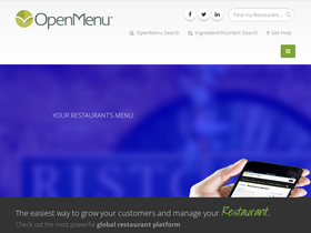 'openmenu.com' screenshot