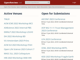 'openreview.net' screenshot