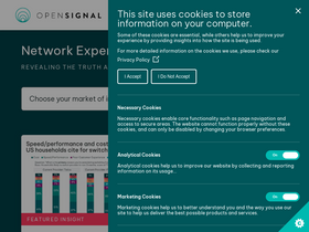 'opensignal.com' screenshot