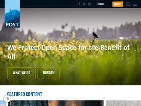 'openspacetrust.org' screenshot