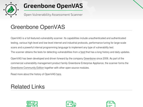 'openvas.org' screenshot