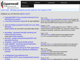 'openwall.com' screenshot