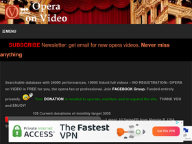 'operaonvideo.com' screenshot