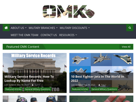 'operationmilitarykids.org' screenshot