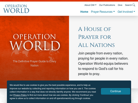 'operationworld.org' screenshot