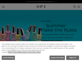 'opi.com' screenshot