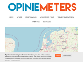'opiniemeters.nl' screenshot