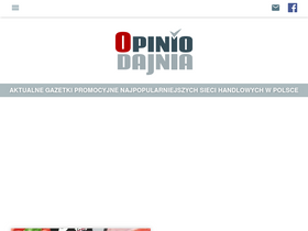 'opiniodajnia.pl' screenshot