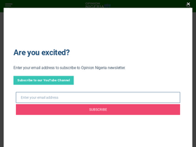 'opinionnigeria.com' screenshot
