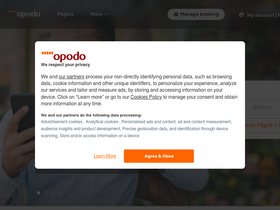 'opodo.com' screenshot