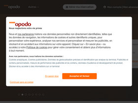 'opodo.fr' screenshot