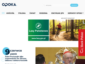 'opoka.org.pl' screenshot