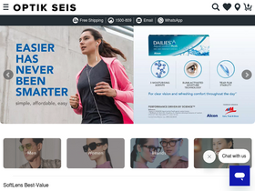 'optikseis.com' screenshot